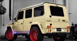 Mercedes-Benz G550 tuned by Brabus is army-ready