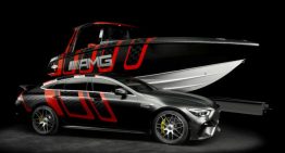 Mercedes-AMG and Cigarette Racing – Performance on water and land