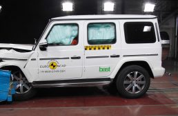 Mercedes-Benz G-Class gets 5 stars at the EuroNCAP safety tests