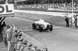 Mercedes-Benz SSKL Avus racing car, ready for the spotlight at the Goodwood Festival of Speed