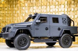 Armored Mercedes-Benz G500 4×4² – The invincible