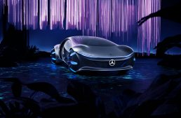 Driving the Mercedes-Benz Vision AVTR feels like playing a video game