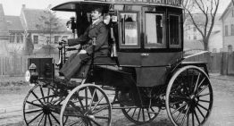 The first bus with a combustion engine was delivered 125 years ago