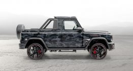 Mansory created the Star Trooper pick-up out of a Mercedes-AMG G63