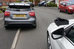 He bought a Mercedes-AMG A 45. Police seized the car when he was going home from the dealership