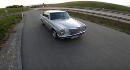 He drove a Mercedes-Benz 280 E along the autobahn at over 200 km/h. How did it feel?