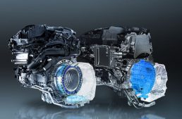 New Mercedes four cylinder engine M254 and OM654 M with ISG and 48V system