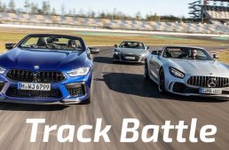 Mercedes-AMG GT R takes on the Audi R8 and the BMW M8 on the racetrack