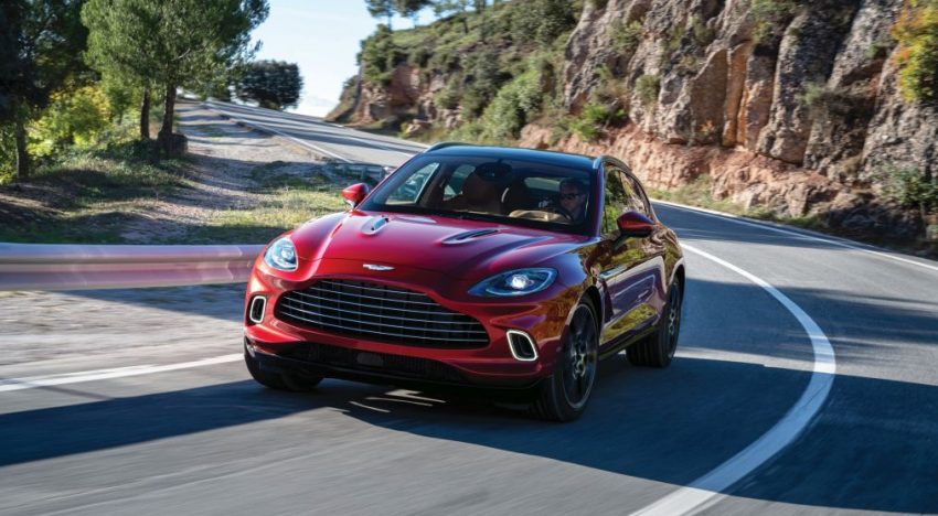 Aston Martin DBX with Mercedes 6-cylinder in-line engine