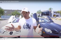 Real estate mogul Manny Khoshbin took all 5 Mercedes SLR McLaren for a ride