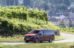 The new Mercedes EQV: up to 418 km range