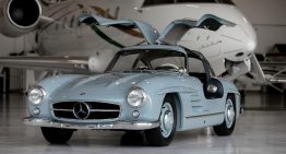 1957 Mercedes-Benz 300 SL Gullwing for sale. And it looks as good as new!