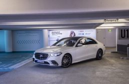 The new Mercedes-Benz S-Class can park autonomously at the Stuttgart airport