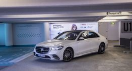 The new Mercedes-Benz S-Class can park autonomously at the Stuttgart airport