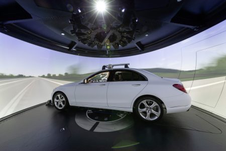 Mercedes-Benz driving simulator