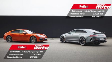 Mercedes-AMG GT 63 S 4-Door Coupe versus Porsche Panamera Turbo S 2