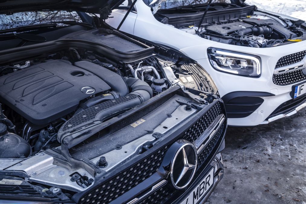 engines mercedes GLB vs Mercedes GLC