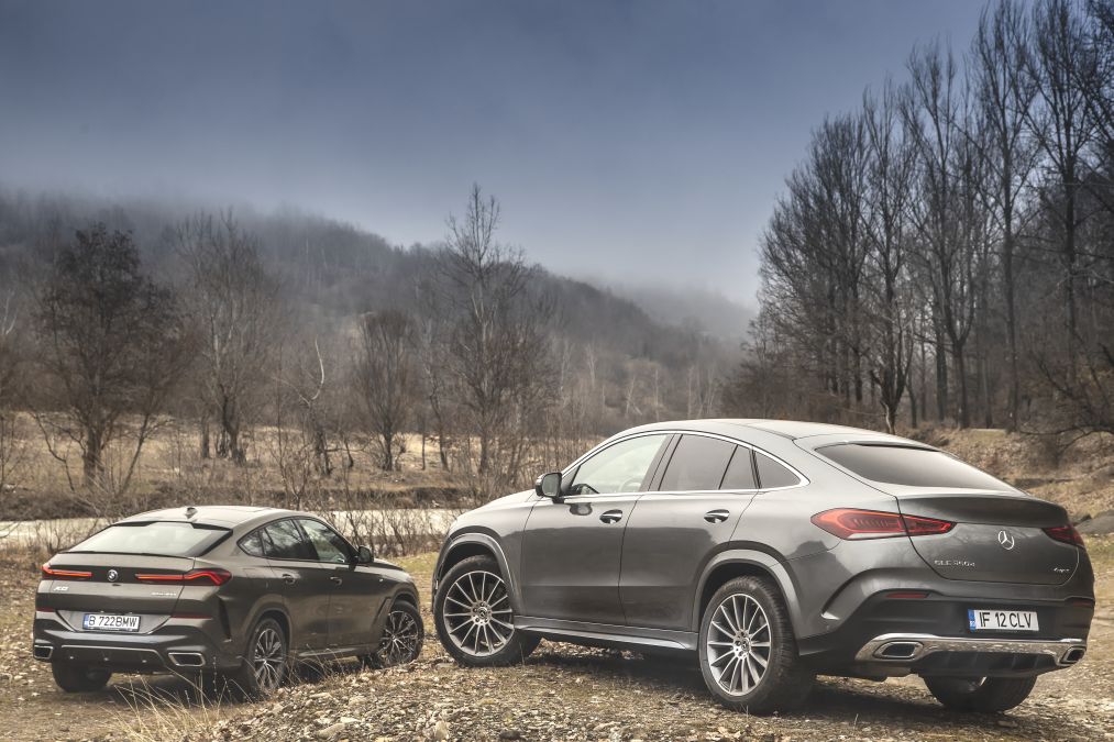 Mercedes GLE 350d Coupe vs BMW X6 xDrive40d 