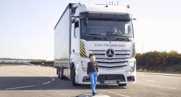 The innovative feature that the Mercedes-Benz trucks receive