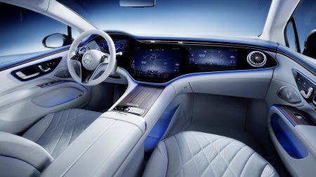 The interior of the Mercedes EQS looks fabulous (6)