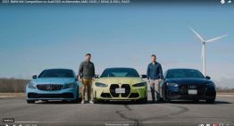 Drag race BMW M4 vs Audi RS5, Mercedes-AMG C 63S (Video)