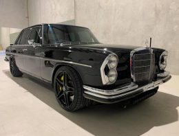 Heart transplant – Mercedes-Benz W108 with the engine of a Mercedes-AMG C 63