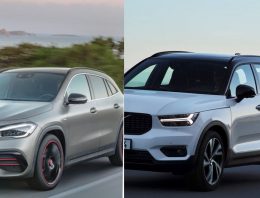 The future Mercedes GLA will have the same hybrid system as the Volvo XC40