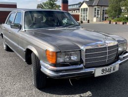 A Mercedes-Benz 450 SEL, that used to belong to Bono from U2, is up for sale