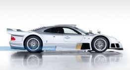 Extraordinarily rare Mercedes-Benz CLK GTR enters auction