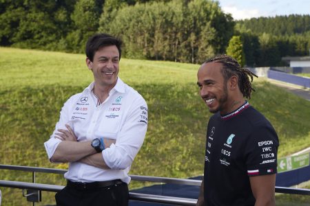 Lewis Hamilton Mercedes Toto Wolff