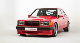 Mercedes-Benz 190E with Brabus makeover is now for sale