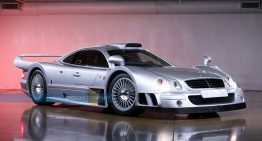 A very rare Mercedes AMG CLK GTR for sale at Pebble Beach on August 13-14