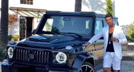 Cristiano Ronaldo posted his Mercedes-AMG G 63 Brabus on Instagram and received 15 million reactions