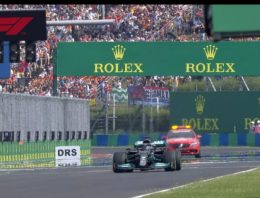 Unique moment în Formula 1. Lewis Hamilton, the only driver on the starting grid at Hungaroring