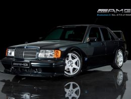 A very rare Mercedes 190 Evo II for sale for almost half a million USD