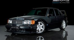 A very rare Mercedes 190 Evo II for sale for almost half a million USD