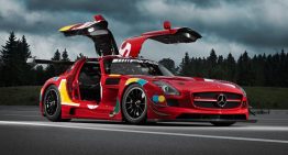 A one-off Mercedes-Benz SLS AMG GT3 for sale. How much does it cost?