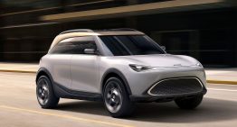 Smart electric SUV Concept #1 on Geely platform and Mercedes design