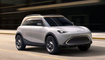 Smart electric SUV Concept #1 on Geely platform and Mercedes design