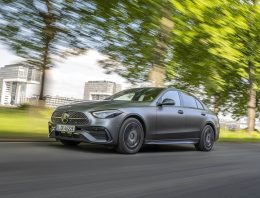 The new Mercedes C 300 e Plug-In Hybrid sedan and estate