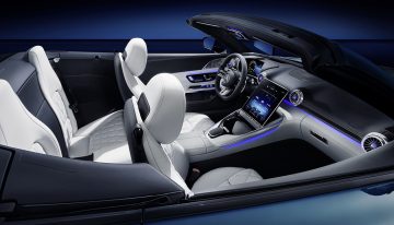 Mercedes-AMG SL interior pictures ahead of official presentation