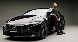 When Lewis Hamilton met the new Mercedes-AMG EQS 53 4MATIC+