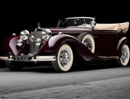 1936 Mercedes-Benz 540K Cabriolet C, that belonged to King Farouk of Egypt, recently sold