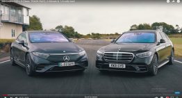 Mercedes EQS 450+ faster on track than Mercedes S 500