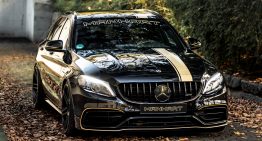 Mercedes-AMG C 63 S by Manhart is a 700-horsepower family car