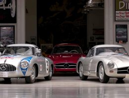 Jay Leno drives the Mercedes-Benz 300 SL, calls it the Mona Lisa of supercars