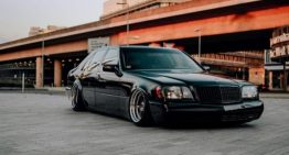 Mercedes-Benz W140 gets a major makeover, becomes a Mafia car