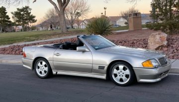 Mike Tyson’s Impounded Mercedes-Benz 500 SL AMG Sold Cheap