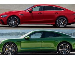 Which concept is better? Mercedes-AMG GT 63 S E Performance or Porsche Taycan?