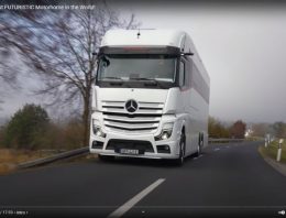 Based on Mercedes Actros: The most amazing motorhome in the world (video)